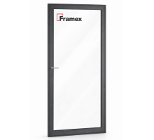 Алюминиевое окно из теплого профиля Framex FT 72 поворотно-откидное 2200*1000 мм антацит