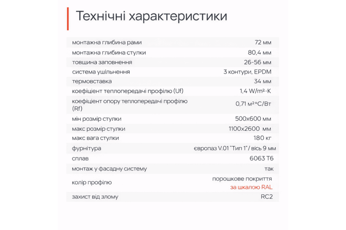 Алюминиевое окно из теплого профиля Framex FT 72 глухое 2200*1500 мм антацит