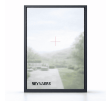 Алюминиевое окно Reynaers MasterLine 8 HI+ с повышенной теплоизоляцией глухое 1200*2400 мм антрацит RAL 7016