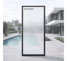 Алюминиевое окно Reynaers MasterLine 8 HI+ с повышенной теплоизоляцией глухое 2200*3000 мм антрацит RAL 7016