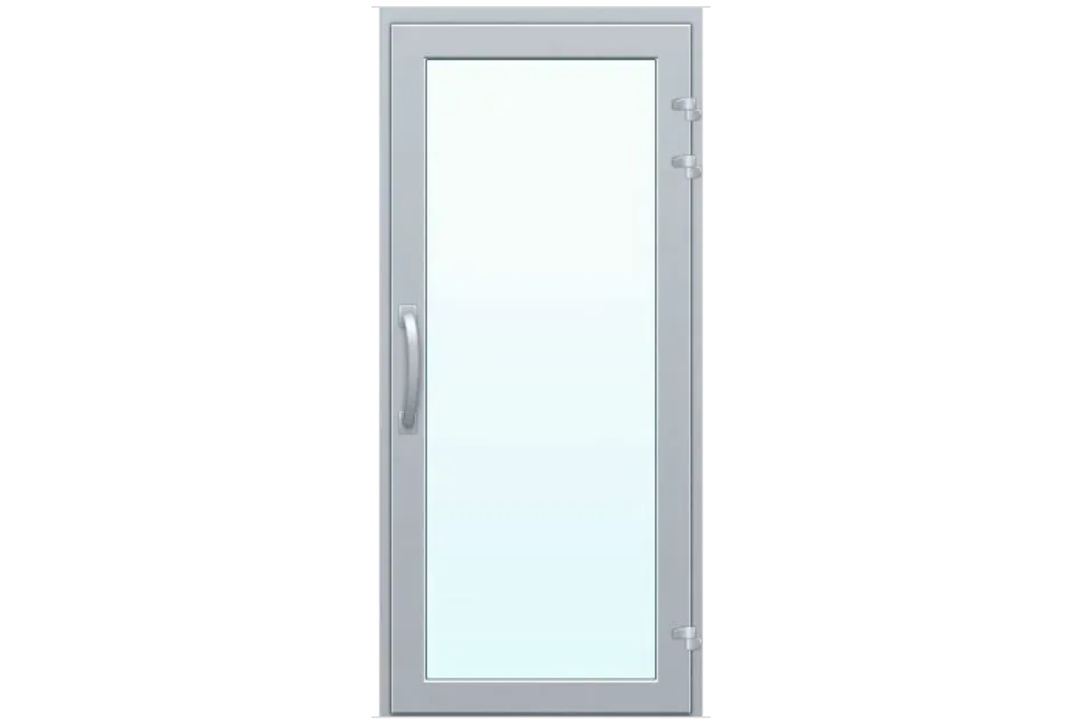 Металлопластиковые двери Salamander StreamLine76 поворотно-откидные 800 x 2200 мм