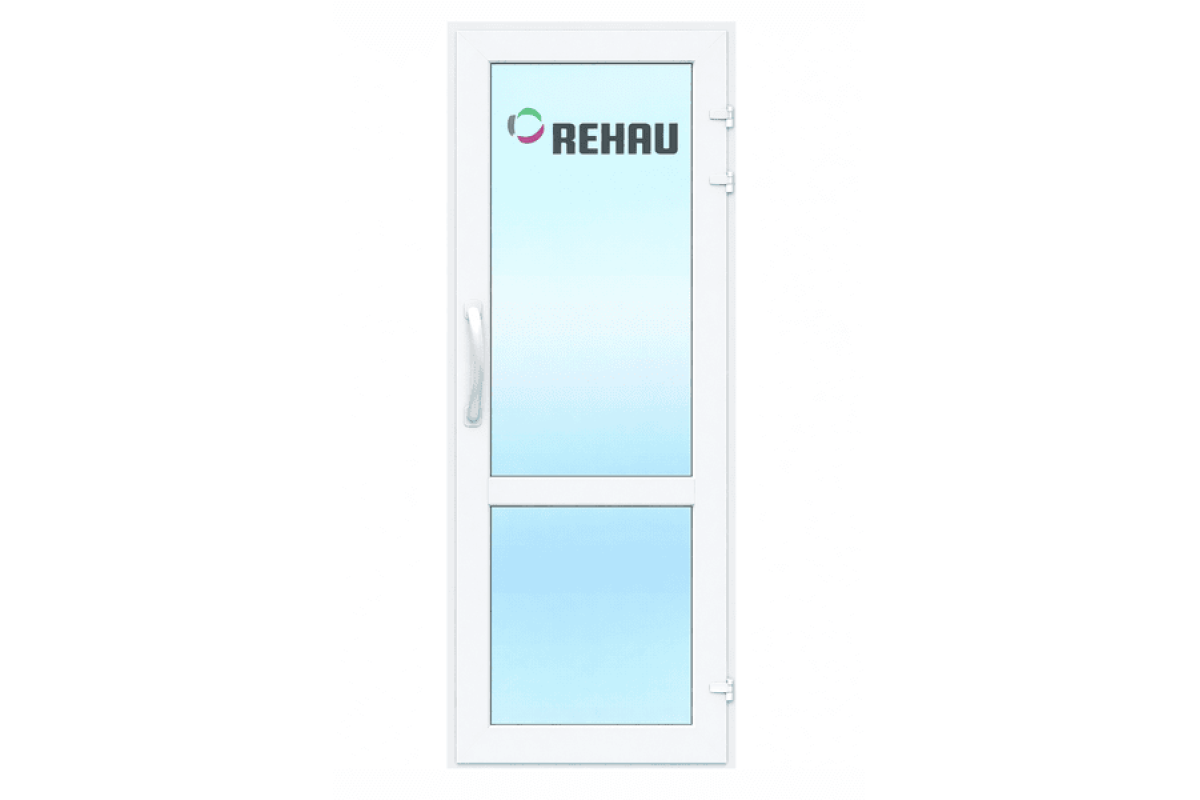 Металопластикові двері REHAU EURO 60 поворотно-відкидне 800 x 2000 мм