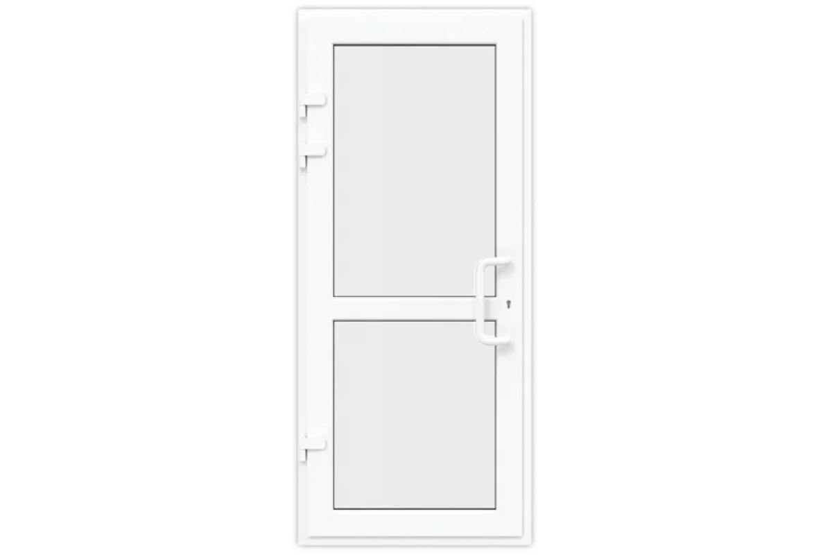 Металлопластиковые двери REHAU Synego поворотно-откидные 800 x 2200 мм