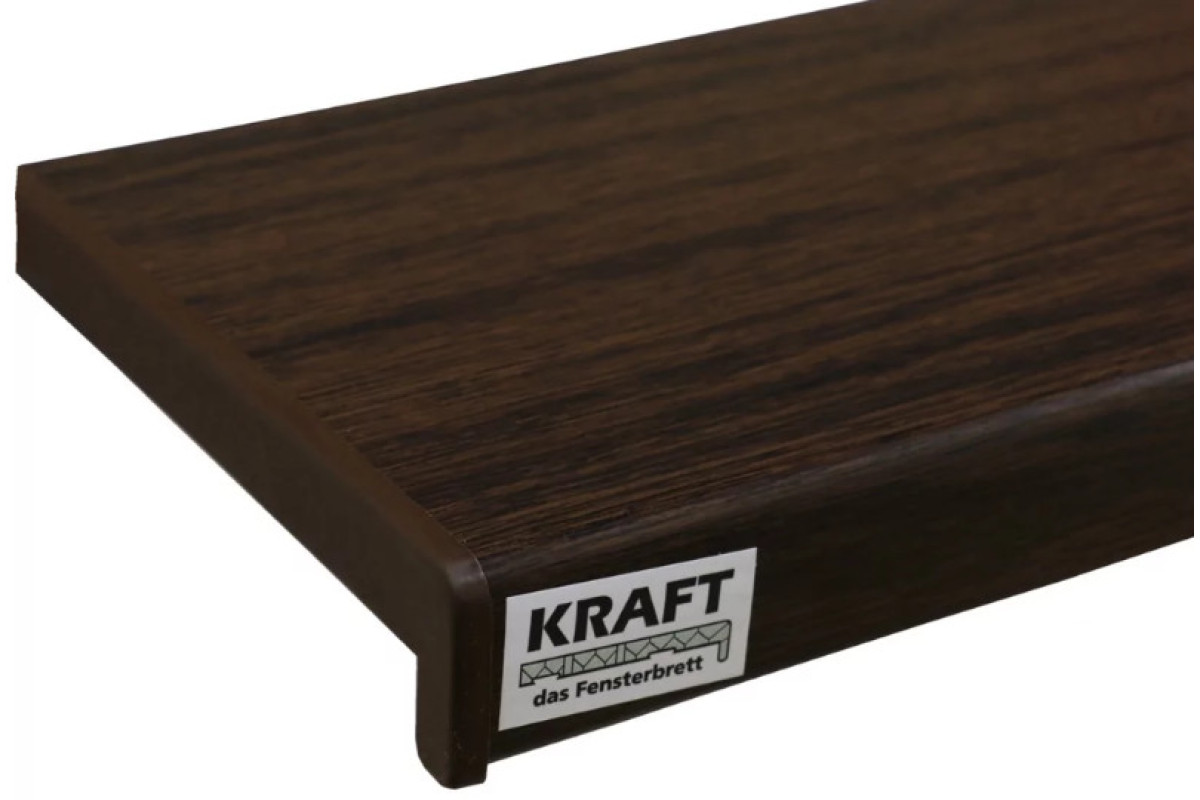 Подоконник Kraft темный дуб