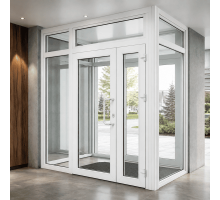 Тамбур металлопластиковый внутренний  REHAU 4300*2700 мм белый