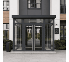 Металопластиковий тамбур WDS 4500*2500 мм антрацит
