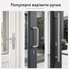 Тамбур алюминиевый для помещений ALULIGHT 4000*2500 мм антрацит