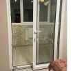 Розсувні балконні металопластикові двері WDS SL60 1400*2200 мм