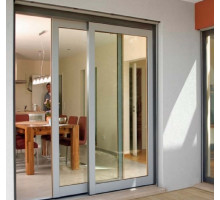 Раздвижные балконные металлопластиковые двери WDS SL76 1600*2000 мм