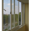 Раздвижное металлопластиковое окно WDS SL 76 1400 x 1200 мм двусторонняя ламинация антрацит