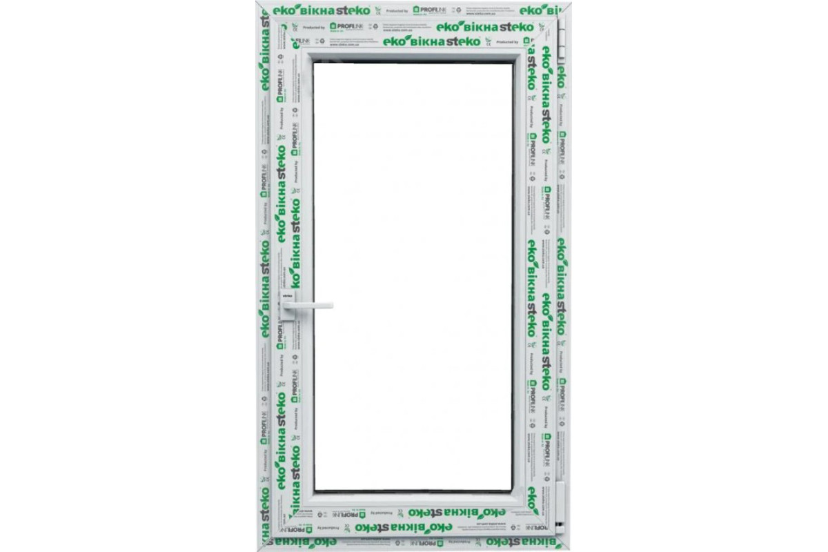 Металлопластиковые окна Steko IDEAL2000 поворотное 900 x 600 мм
