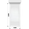 Защитные алюминиевые ролеты Comfort Line 1000-2200 мм P55