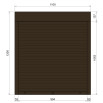 Защитные алюминиевые ролеты Comfort Line 1100-1200 мм P55