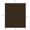 Защитные алюминиевые ролеты Comfort Line 1100-1300 мм P55