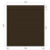 Защитные алюминиевые ролеты Comfort Line 1200-1300 мм P55