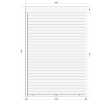 Защитные алюминиевые ролеты Comfort Line 1600-2300 мм P55