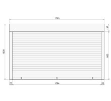 Защитные алюминиевые ролеты Comfort Line 1700-1000 мм P55