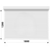 Защитные алюминиевые ролеты Comfort Line 1800-1200 мм P55