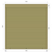 Защитные алюминиевые ролеты Comfort Line 1800-1900 мм P55