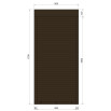 Защитные алюминиевые ролеты Comfort Line 800-1700 мм P55