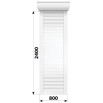 Захисні алюмінієві ролети Comfort Line 800-2400 мм P55