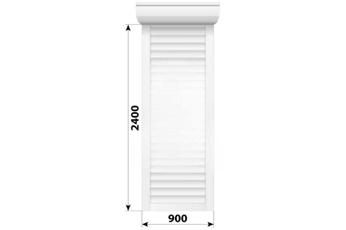 Защитные алюминиевые ролеты Comfort Line 900-2400 мм P55