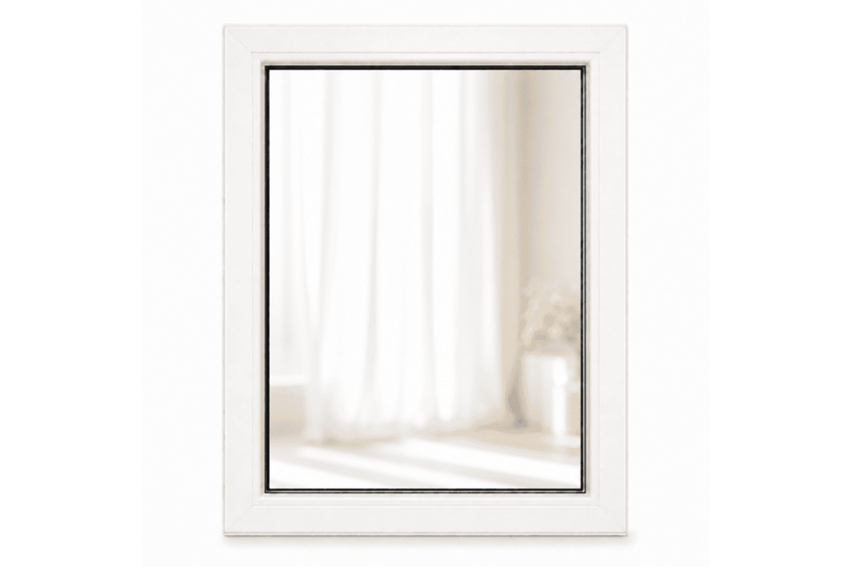 Металлопластиковое окно VEKA Softline 76 глухое 800 × 1000 мм