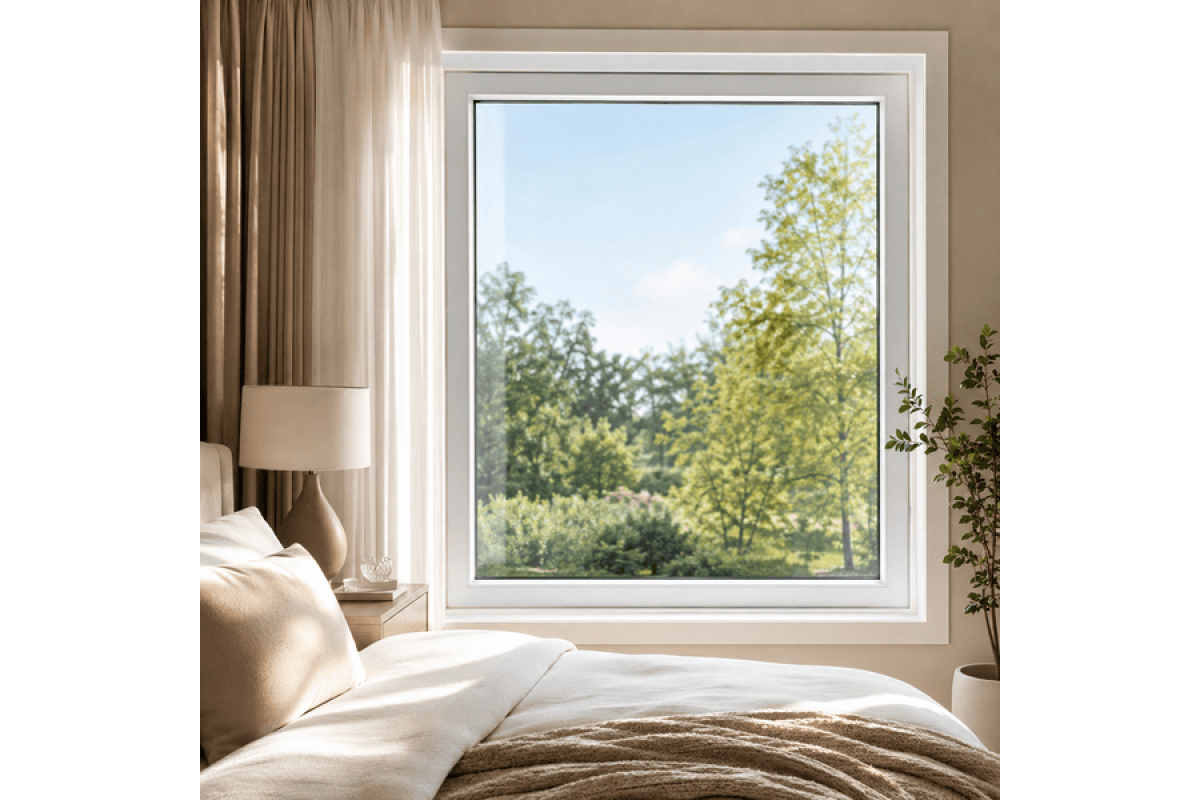 Металопластикове вікно VEKA Softline 76 глухе 1200 × 1100 мм