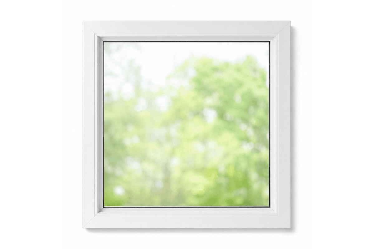 Металопластикове вікно VEKA Softline 76 глухе 800 × 800 мм