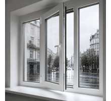 Металопластикове вікно VEKA Softline 82 трьохстулкове з поворотно-відкидною стулкою 1900 x 700 мм