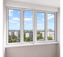 Лоджия REHAU EURO 60 2400 x 600 мм