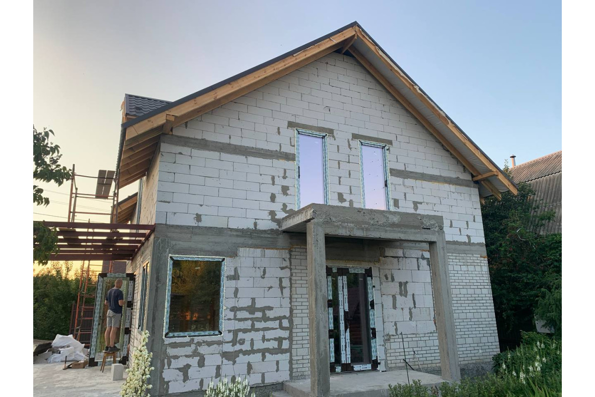 Металопластикове вікно VEKA Softline 76 глухе 900 × 1000 мм
