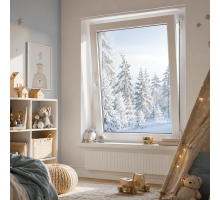 Металопластикове вікно REHAU EURO 70 поворотно-відкидне 1000 x 1500 мм