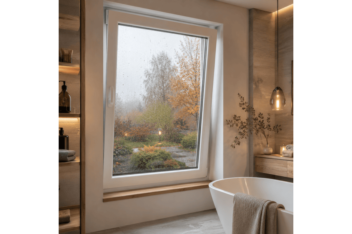 Металопластикове вікно REHAU Synego поворотно-відкидне 1000 x 1300 мм
