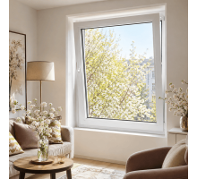 Металлопластиковое окно  VEKA Softline 82 поворотно-откидное 1100 x 1000 мм