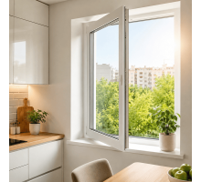Металопластикове вікно REHAU EURO 70 поворотно-відкидне 1000 x 800 мм