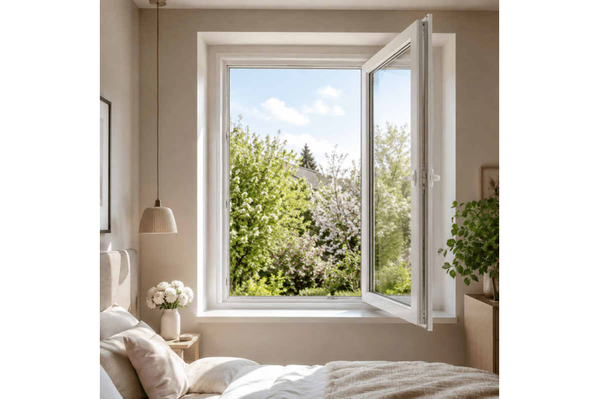 Металопластикове вікно VEKA Softline 76 поворотно-відкидне 1500 × 1000 мм