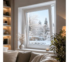 Металопластикове вікно VEKA Softline 82 поворотно-відкидне 1000 x 700 мм