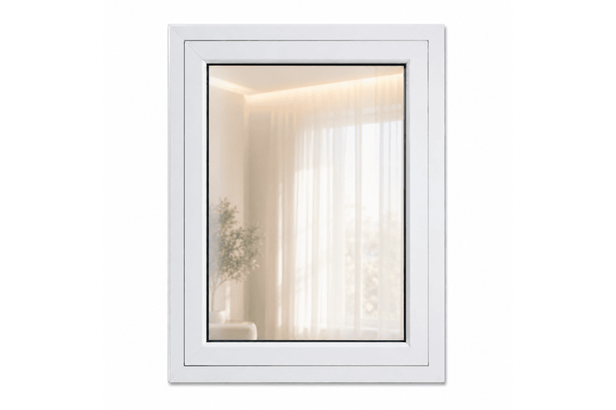 Металлопластиковое окно Steko S500 глухое 1100 x 900 мм
