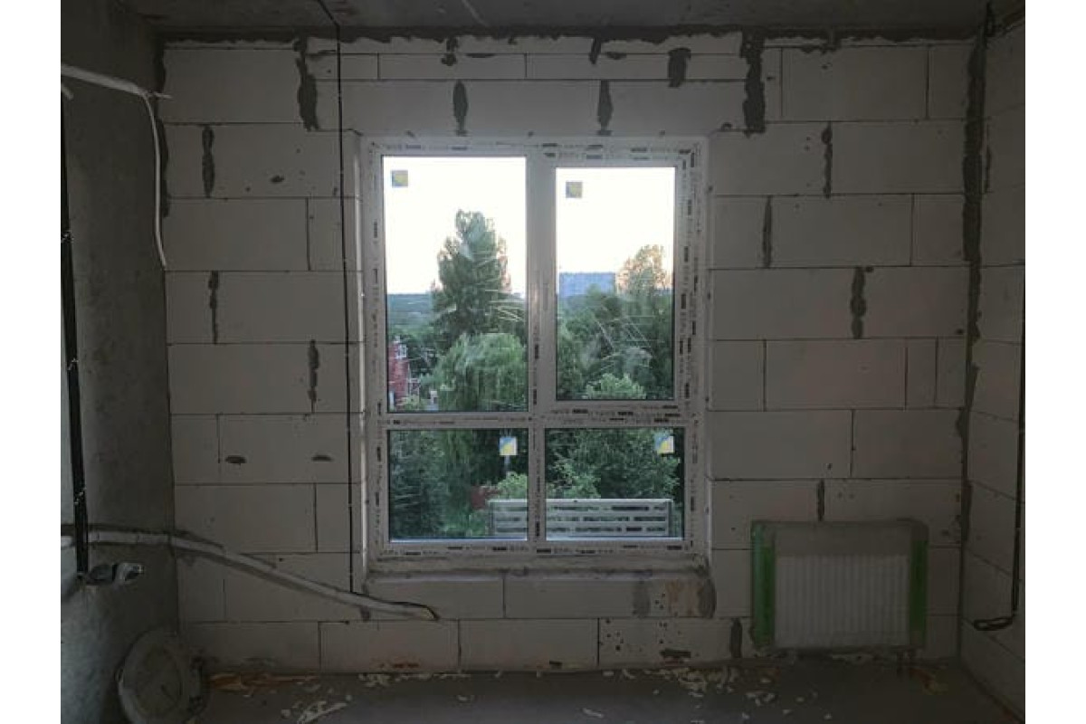 Панорамні металопластикові вікна VEKA Softline 76 3400 x 2400 мм