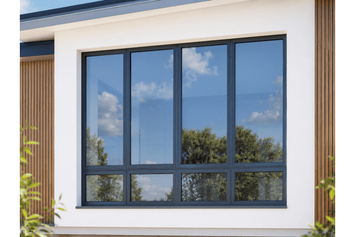 Панорамні металопластикові вікна REHAU EURO 70 2900 x 2000 мм ламіновані