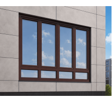 Панорамні металопластикові вікна REHAU EURO 70 2900 x 2600 мм ламіновані