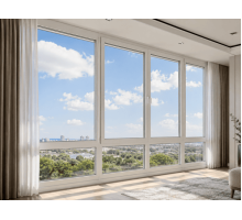 Панорамні металопластикові вікна VEKA Softline 76 3100 x 2400 мм
