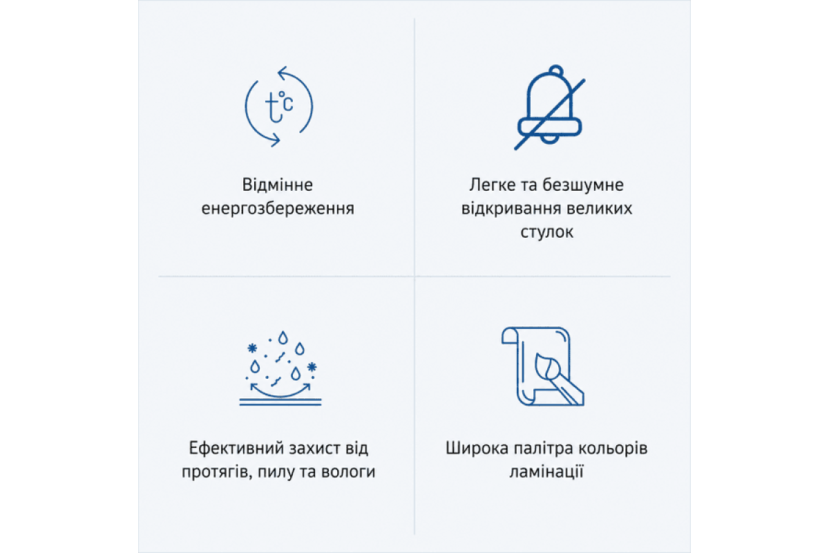 Раздвижное металлопластиковое окно WDS SL 76 1400 x 1200 мм двусторонняя ламинация антрацит