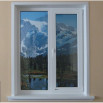 Металлопластиковые окна VEKA Proline двустворчатое с поворотно-откидной створкой 1200 x 1200 мм