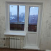 Балконний блок Aluplast Ideal 2000 з глухим вікном і поворотно-відкидними дверима 1700 x 2100 мм