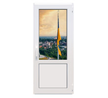 Металлопластиковые двери Aluplast Ideal 4000 поворотно-откидные 700 x 2100 мм