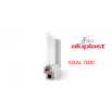 Металопластикові двері Aluplast Ideal 7000 MD поворотно-відкидне 600 x 2000 мм