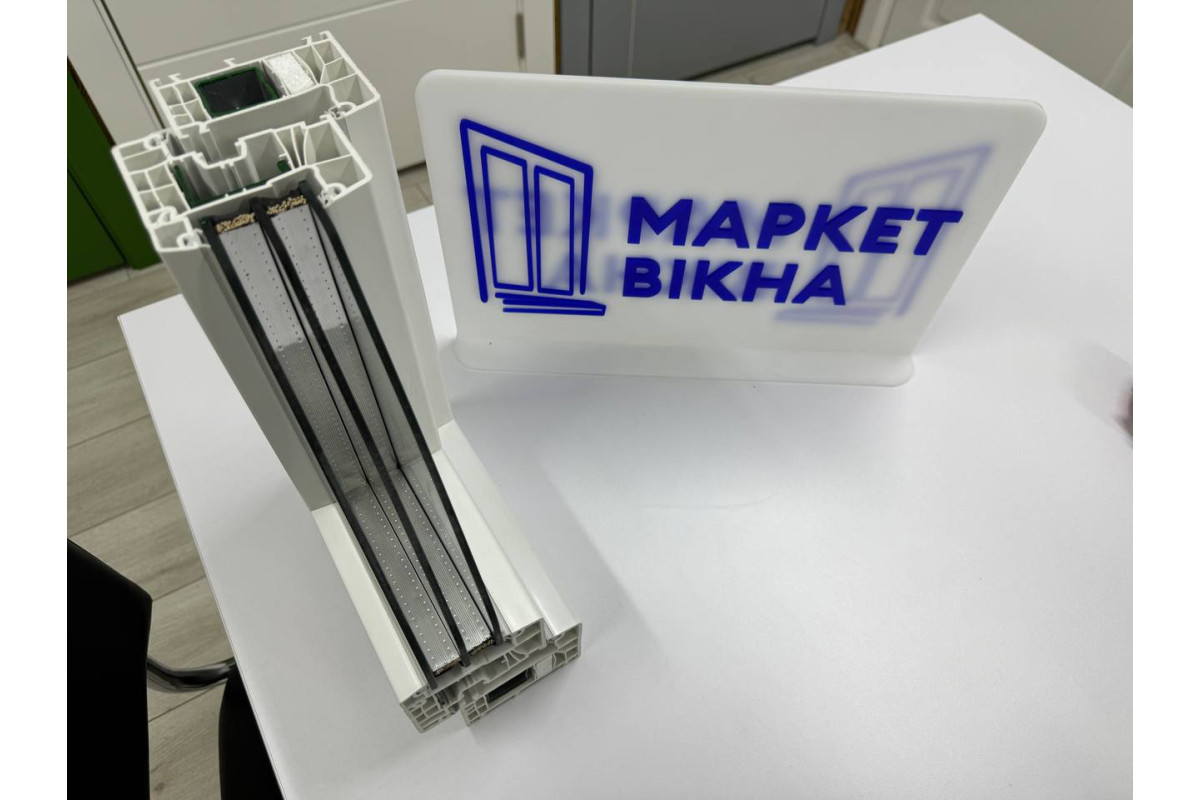 Металопластикові двері Aluplast Ideal 7000 MD поворотно-відкидне 600 x 2000 мм