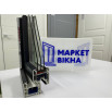 Металлопластиковые двери Aluplast Ideal 4000 поворотно-откидные 800 x 1900 мм